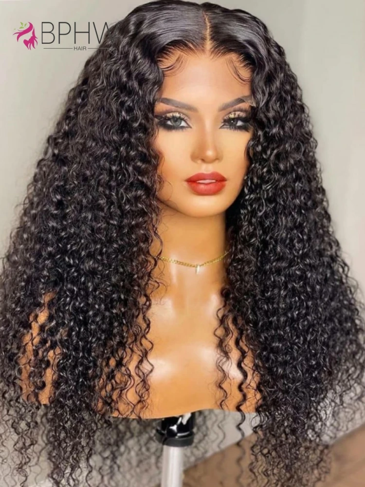 

30 Inch Curly Lace Front Human Hair Wigs For Black Women Pre Plucked Brazilian Hair 13x4 Kinky Curly Frontal Wig Hd Lace Wig