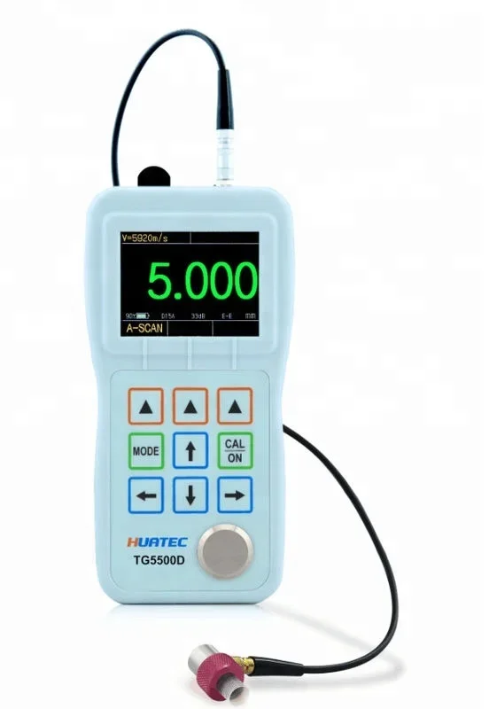 TG5500DL Measure The Thickness of Metal Materials Thin Piece and High Precision Measuring Ultrasonic Thickness Gauge