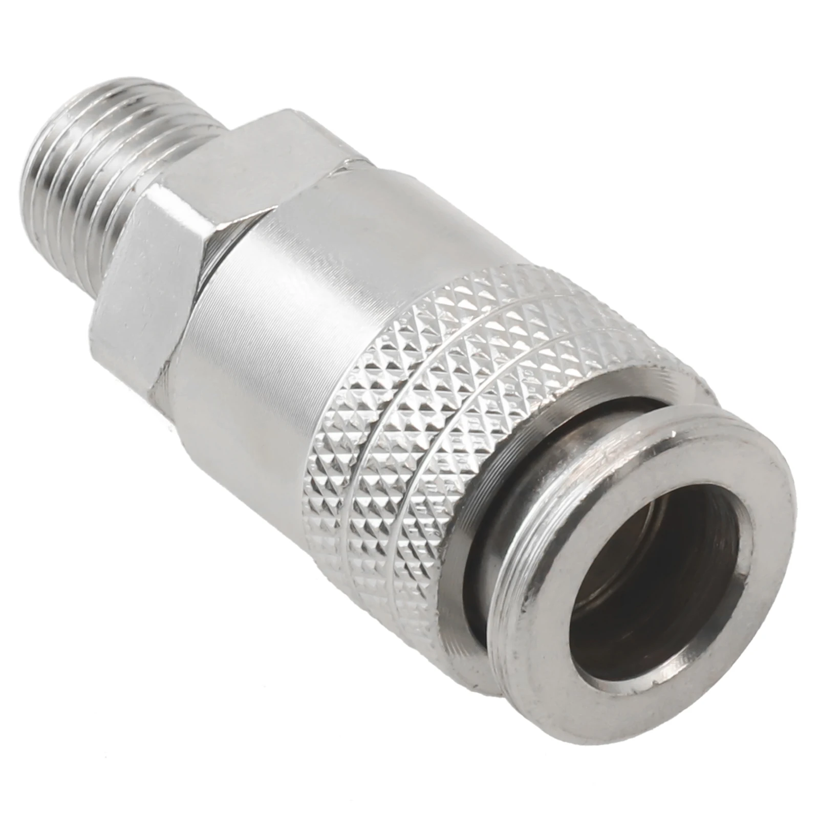 Imagem -04 - Conector de Acoplamento Rápido para Compressor de ar Encaixe Pneumático Padrão Europeu ue tipo Euro Rosca Macho 4