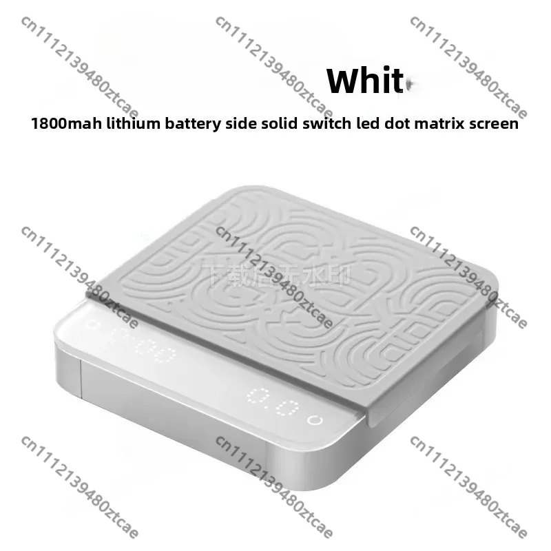 Rechargeable Digital Coffee Scale with Timer Handheld Kitchen Electronic Scale for Espresso Italian Coffee Brewing Drip