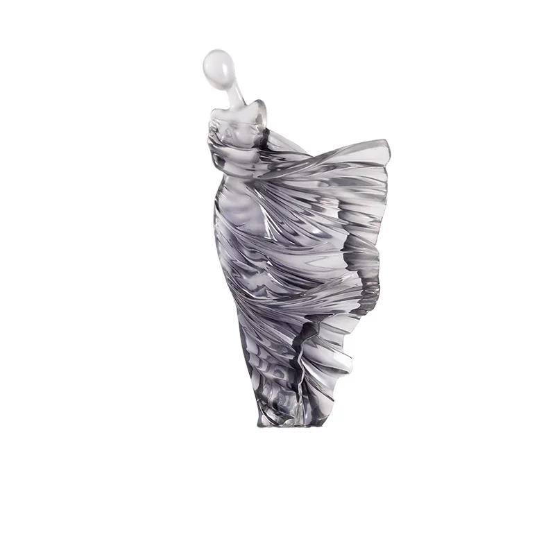 

Light luxury modern high-end resin sculpture ornaments, living room wine cabinet office desktop soft craft soft decoration