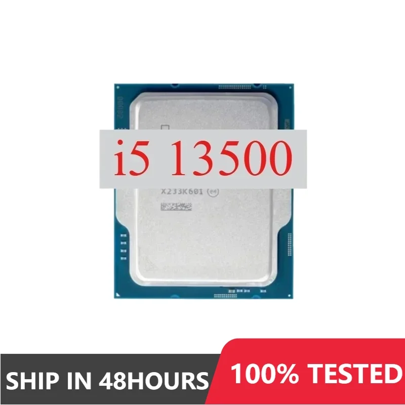 used Intel Core i5-13500 i5 13500 2.5GHz 14-Core 20 -Thread CPU Processor LGA 1700 Perfect test