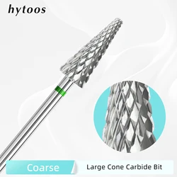 HYTOOS 15mm Coarse Cone Nail Drill Bits, 3/32