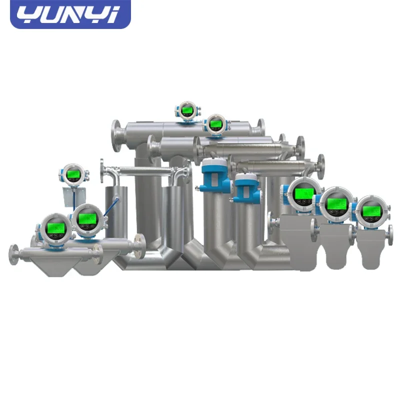 Yunyi Dn 250 Misuratore di portata di massa Corioli antideflagrante Misuratore di portata Micro Motion Elite per la misurazione del flusso di petrolio GPL