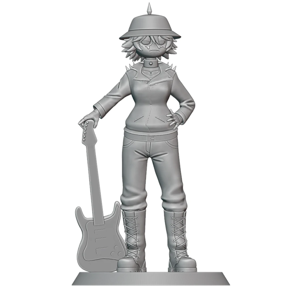 

1/24 Mildew Figure Resin Figurine Toy Unpainted GK Doll Unassembled 3D Print Assembly Miniature Reduction Statue Craftwork Toys