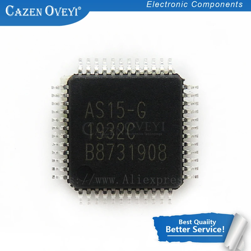 5 pçs/lote AS15-G AS15G QFP-48 AS15 Em Estoque