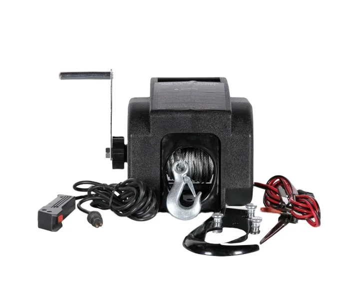 Portable 2000lb 3500lb 5000lb 11000lb 15000lb 12V Wireless Remote Control Boat Trailer for Boat Winch