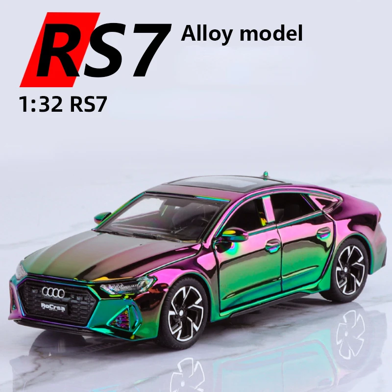 

Модель автомобиля Audi RS7 1:32, металлическая, литая под давлением