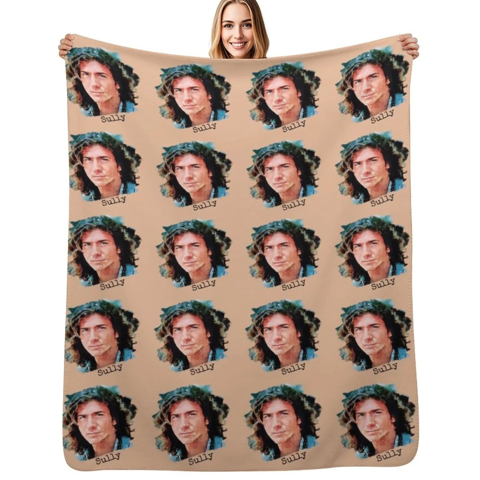

Byron Sully Dr Quinn Medicine Woman Throw Blanket Ultra Plush Cozy Blanket for Napping Sleeping