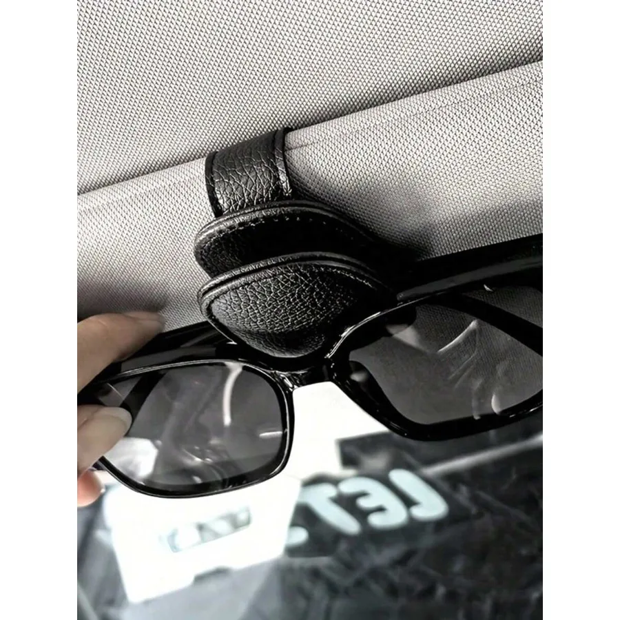 Universal Car Sun Visor Glasses Clip Fashion Glasses Holders Auto Eyeglasses Holder Car Accessories Vacation Camping Travel Bac