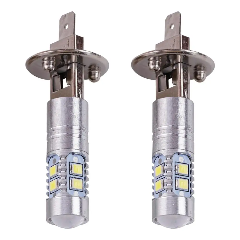 12V 100W H1 1800LM Auto LED Scheinwerfer Kit Fernlicht Glühbirnen Auto 360 ° Strahl Fahren 6500K White Head Tools Nebelscheinwerfer Winkel I1L8