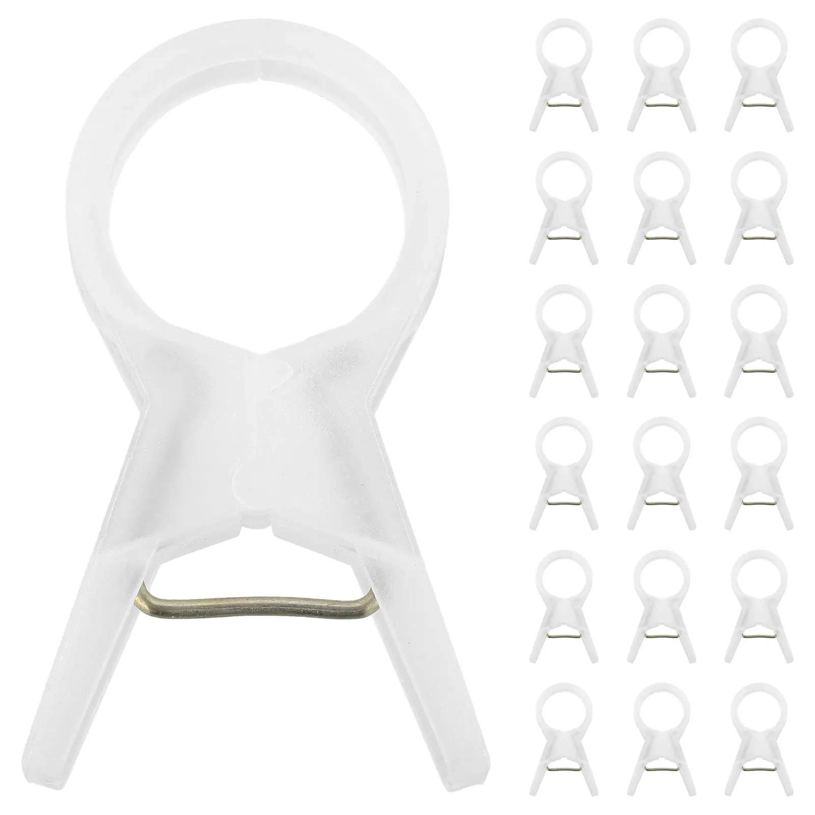 

100pcs Black Plant Clips for Tomato Cucumber Plastic Plant Clip Vine Stems Garden Plastic Clamps Greenhouse Accessories