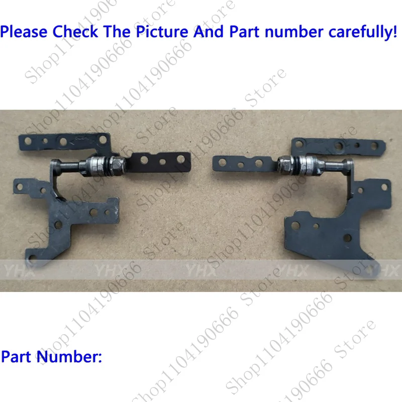 

bd New For ASUS X1605 X1605PA Lcd Hinge Shafts L&R.