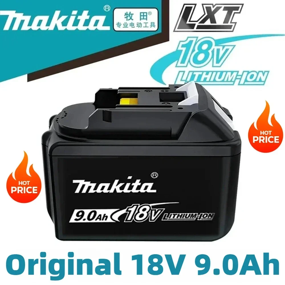 BL1850 Makita 18v 9ah Original Battery Bl1830 Bl1860 Bl1850B Tool Batteries Compatible for Makita 18 Volt Wireless Grinder
