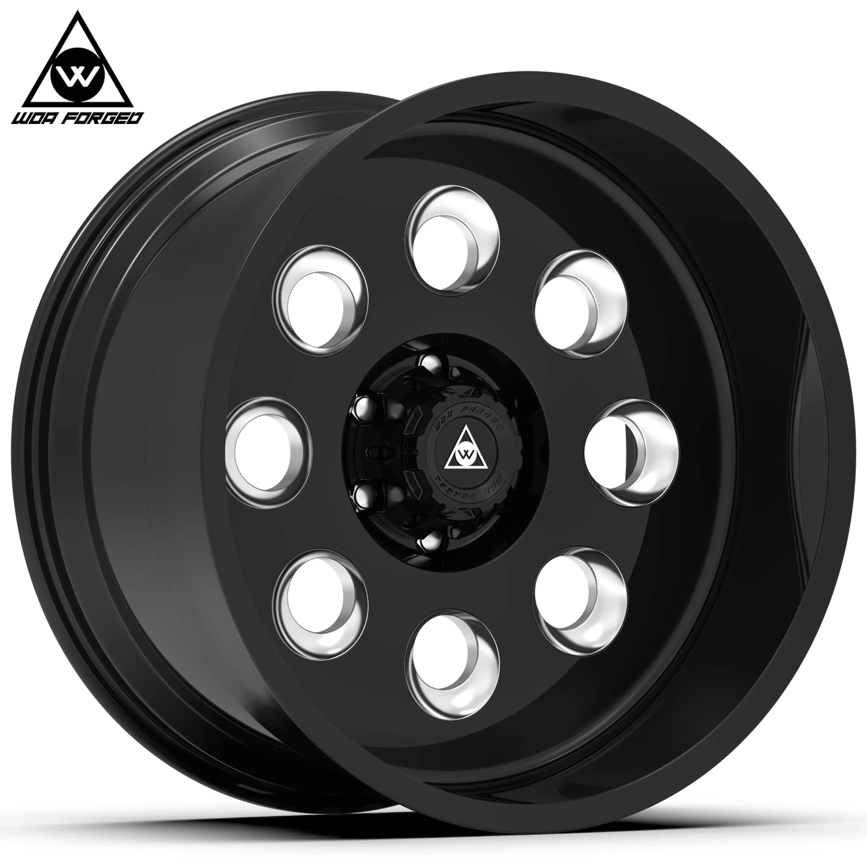 Wholesale Cheap Price H Style offroad 4x4 concave polished forged 20 22 24 26 Inch Wheels Forged For Pickup SUV