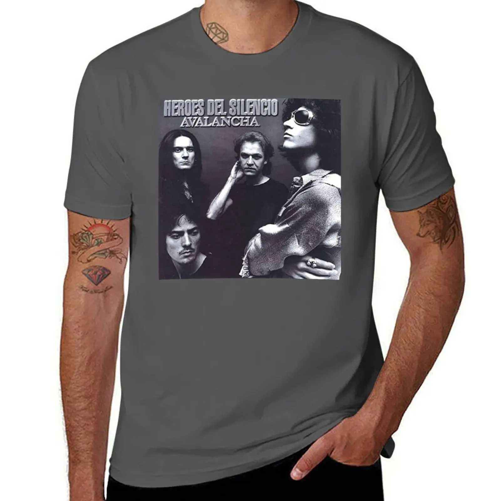 

Héroes del Silencio - Avalancha album 1995 T-Shirt t shirts designer anime tshirt t shirt personalised T-Shirt