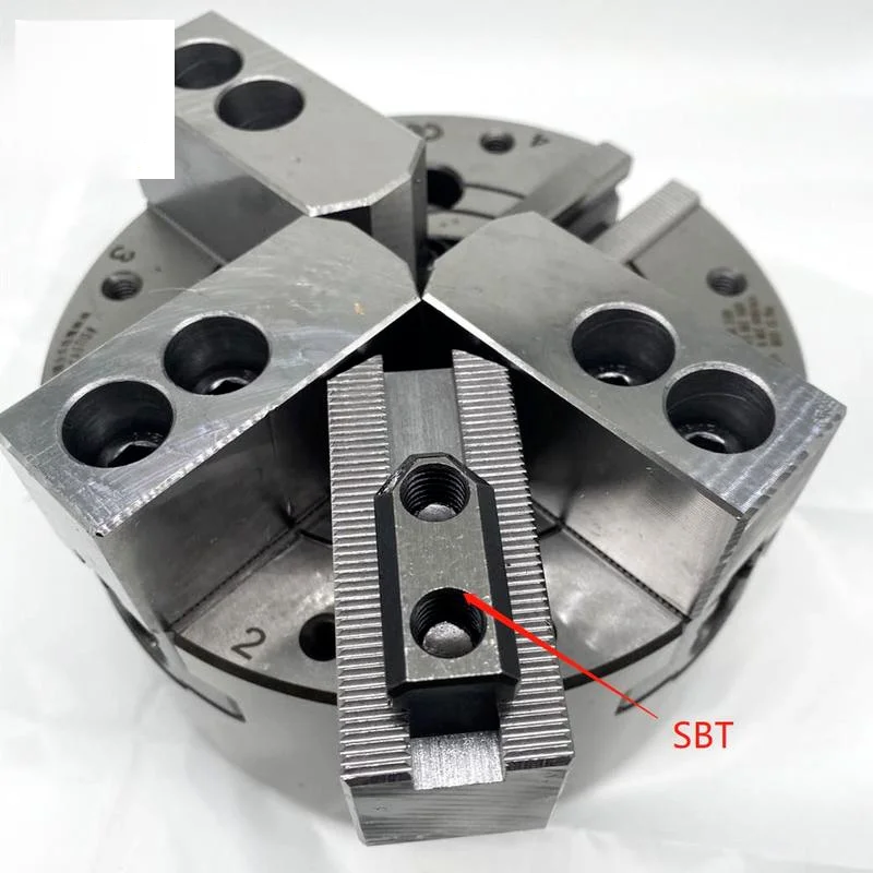 Hydraulic chuck T-slot JNT/SBT 5 6 8 CNC Lathe Chuck Jaws Inch Internal Hole Machining Holder Boring Hollow T Nut Block