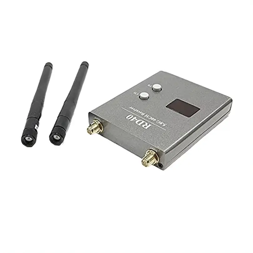 JMT 5.8G 40 Channel FPV Transmission Receiver RD40 w/ Dual Antenna for RC Multicopter Drone Quadcopter