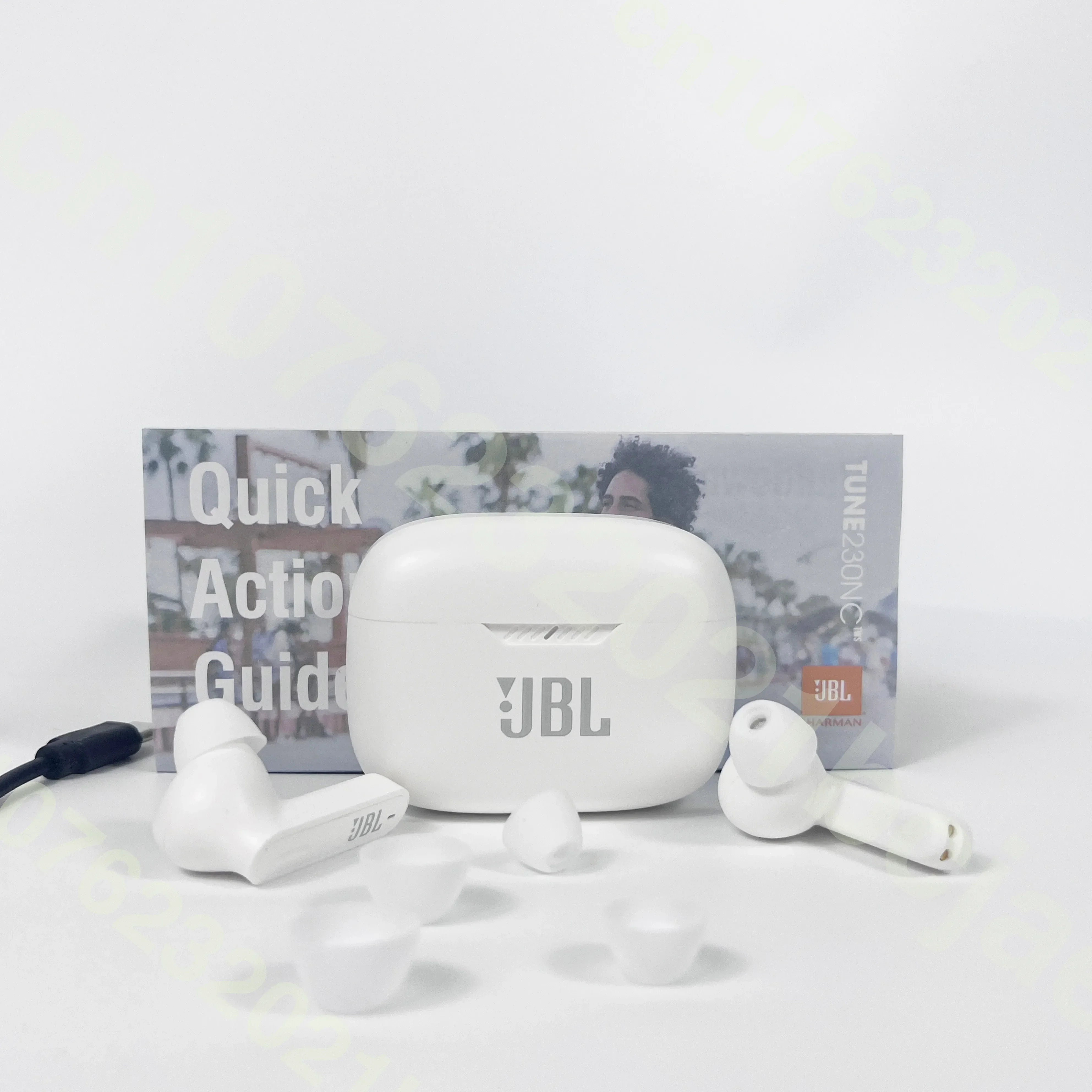 Originele JBL Tune 230nc TWS draadloze Bluetooth-headset Stereo Bass waterdichte sportoortelefoon met microfoonhoofdtelefoon T230nc