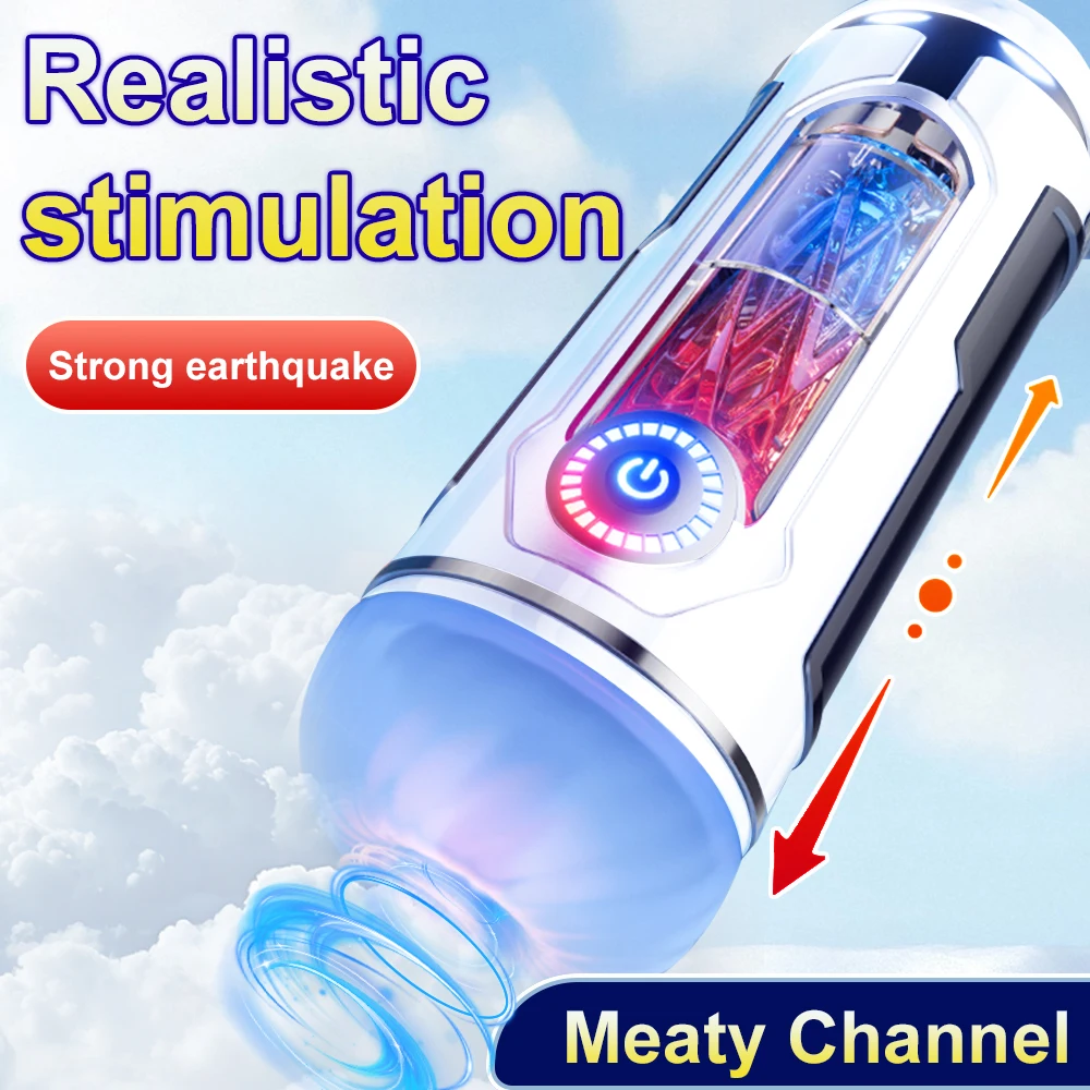 ذكر جهاز استمناء App التحكم القضيب آلة لينة كس المهبل سيليكون حشفة المهبل الحقيقية المدرب لعب للرجال الكبار #5