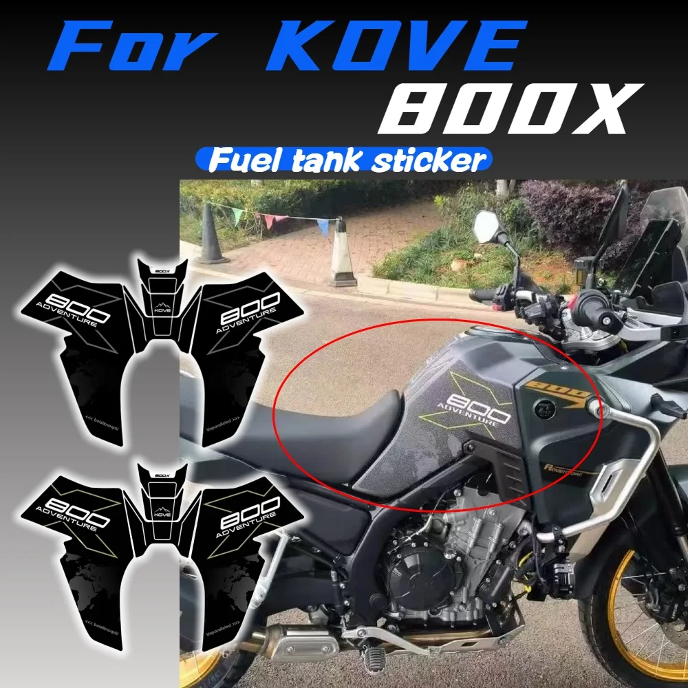 

Для KOVE 800X наклейка на топливный бак модифицированная броня наклейка защитная наклейка наклейка против царапин утолщенная водонепроницаемая наклейка