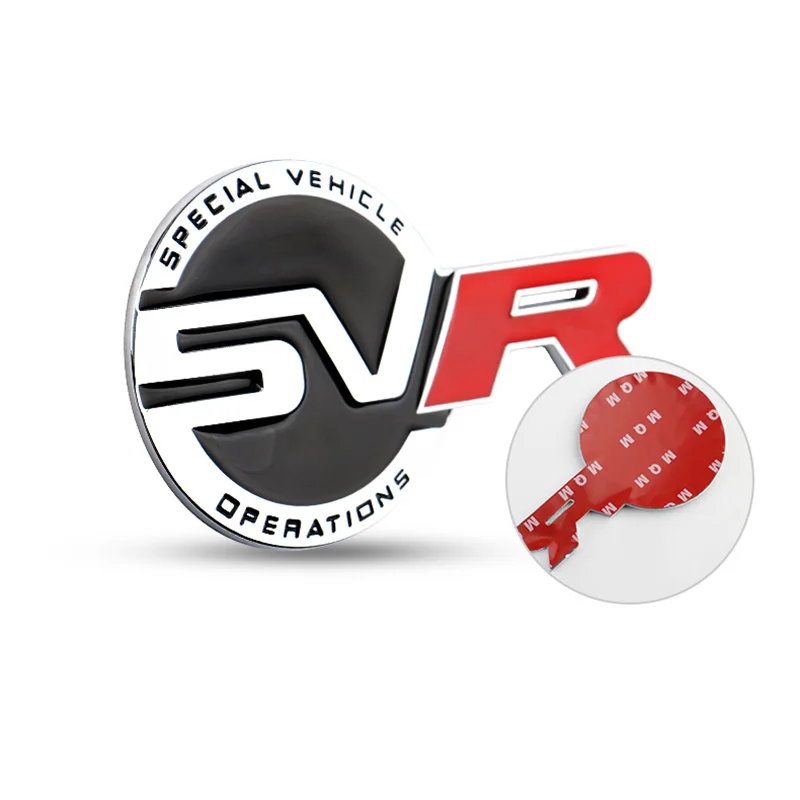 ملحقات ملصق شعار الشواية الأمامية للسيارة لسيارة لاند روفر ديسكفري 2 3 4 رينج روفر فريلاندر SV SVR إيفوك