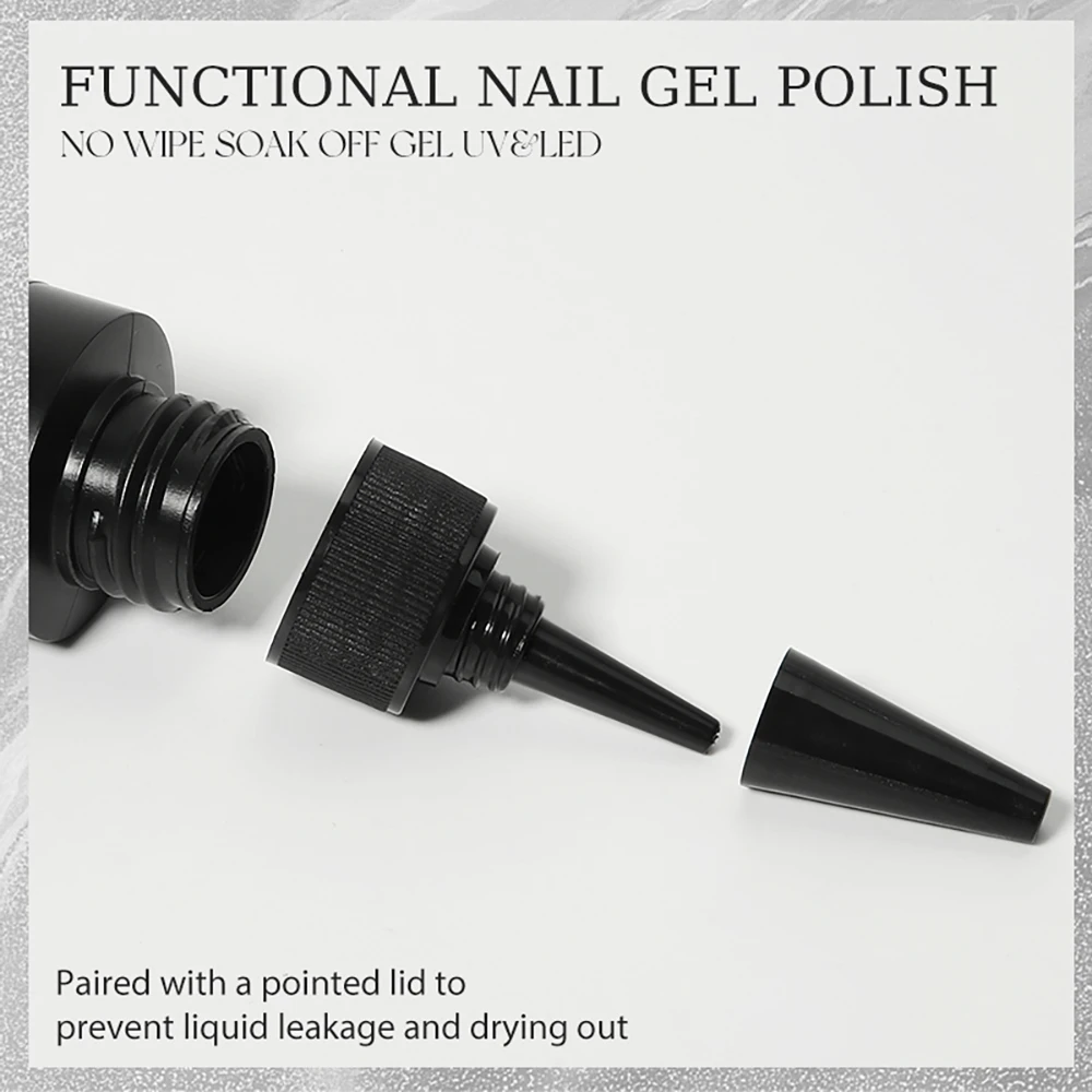 Vendeeni 100ml Diamond Top Coat Gel Nail Polish Semi Permanent UV Soak Off Gel Varnish High brightness Gel Lacquer For Nail Art