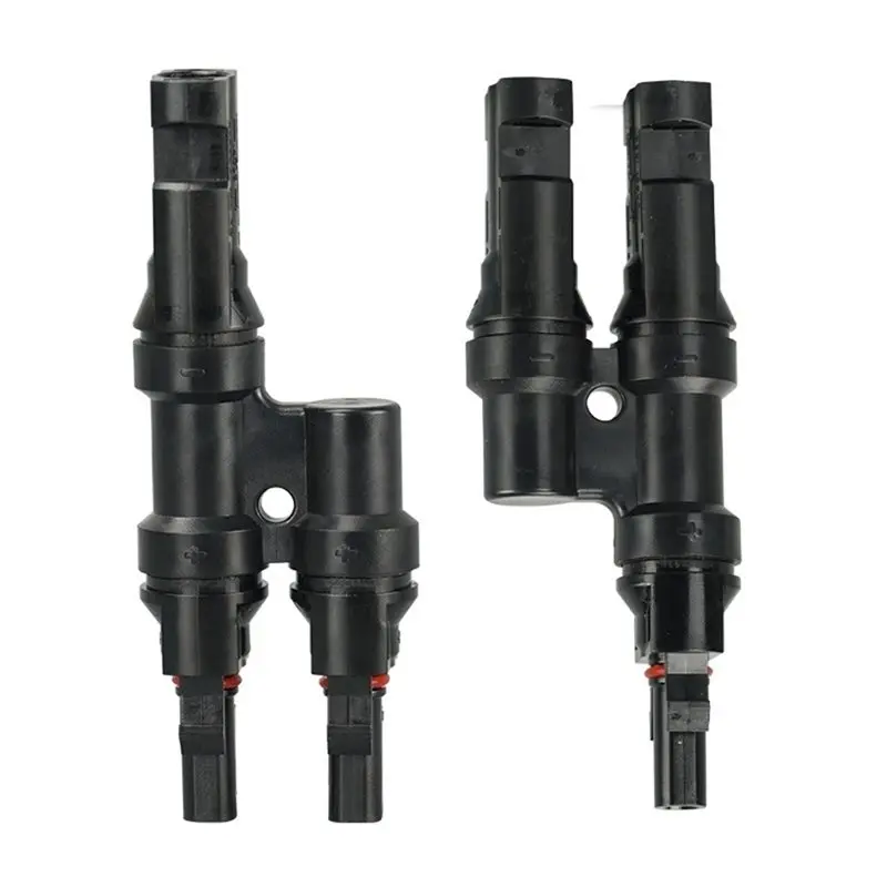 

Комплект солнечных фотоэлектрических разъемов A93E-B2 Premium Y/T-типа, 30А, 1000В, IP67, штекер/гнездо, 3/4/5-контактный, для кабелей 2.5-6 мм²