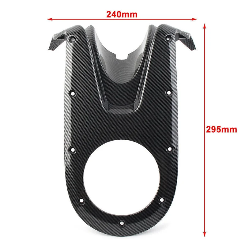

Carbon Fiber Motorcycle Gas Tank Cover Ignition Key Fairing for 696 796 1100