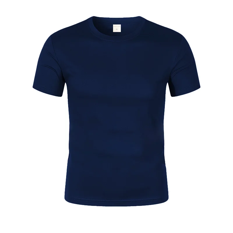 

Впитывающая влагу футболка с круглым вырезом для бега, спортивная рубашка для тренировок в тренажерном зале, легкие мужские быстросохнущие футболки с короткими рукавами для спортзала