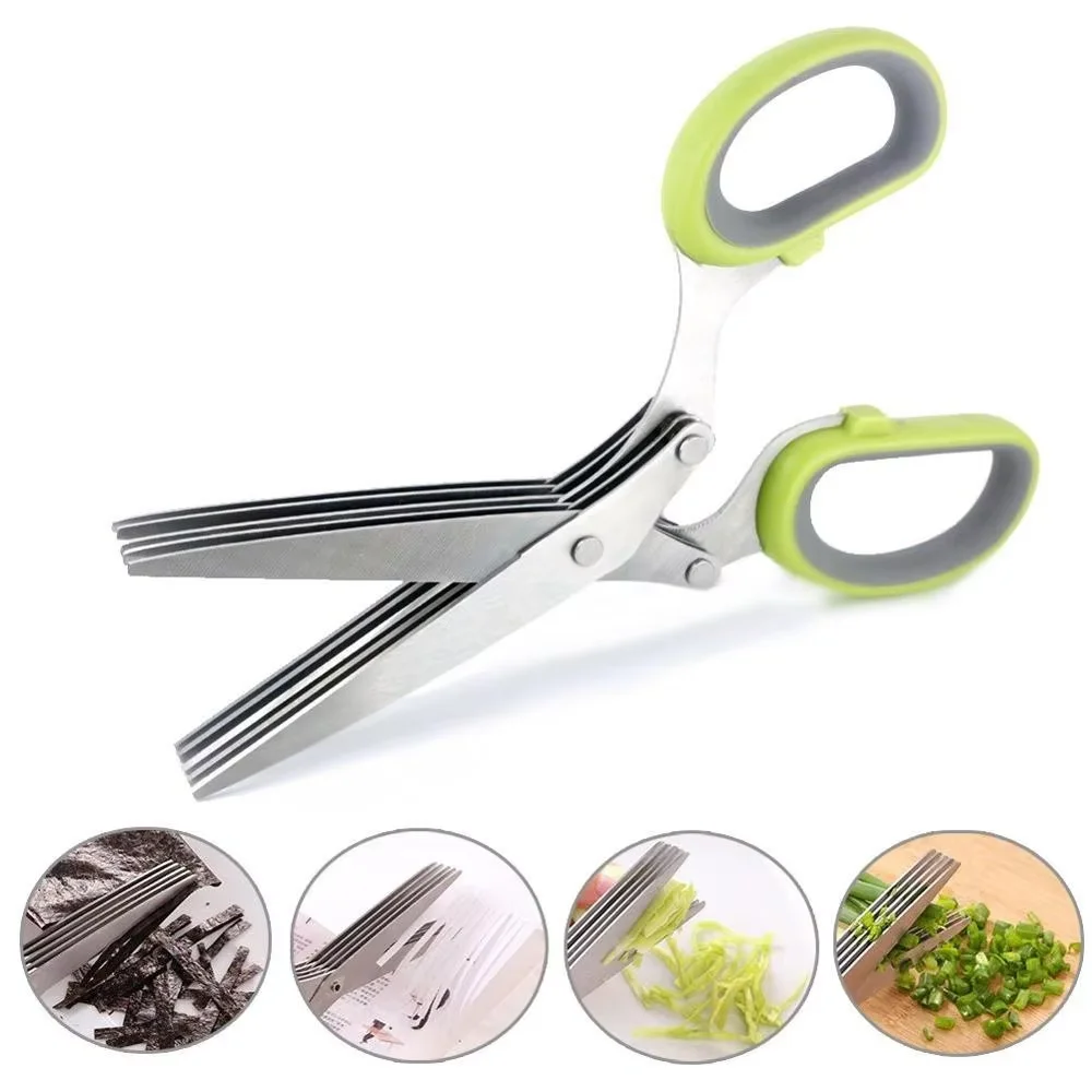 5 лезвий, ножницы для трав из – обзор и цена Herb Scissors 5 Blade