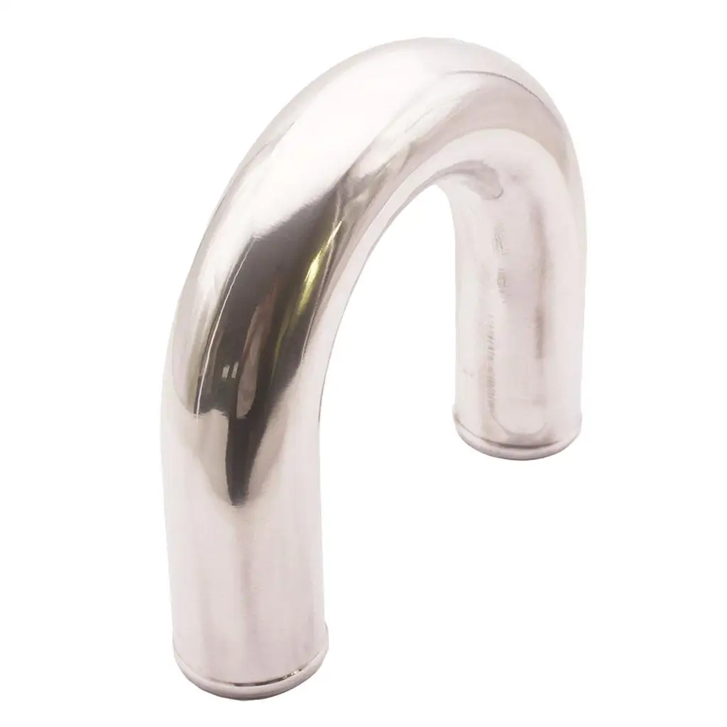 180 Degree Aluminum Turbo Intercooler Pipe Piping 63 mm 2.5'' inch