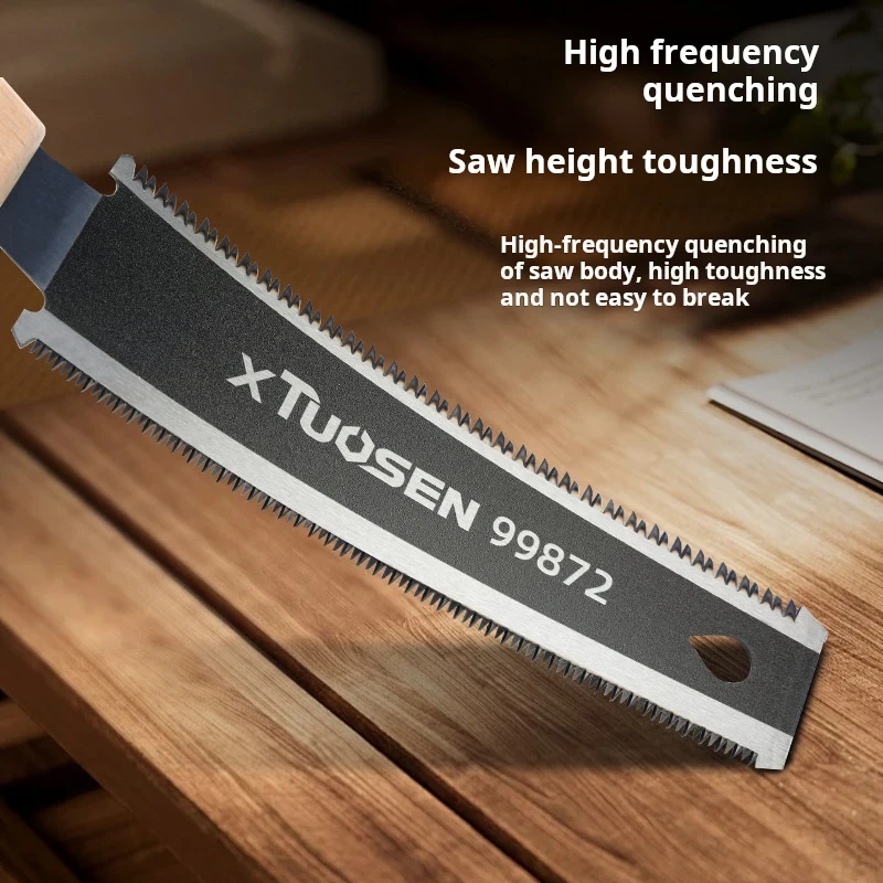 

Маленькая портативная уличная ручная пила, деревообрабатывающие пилы, быстрая пила по дереву с мелкими зубьями, прочные деревообрабатывающие инструменты