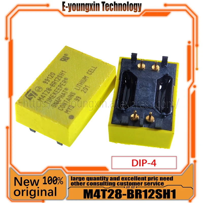 (5-10piece)100% New M4T28-BR12SH1 M4T32-BR12SH1 M4T28-BR12 M4T32-BR12 M4T28 M4T32 DIP-4 Chipset