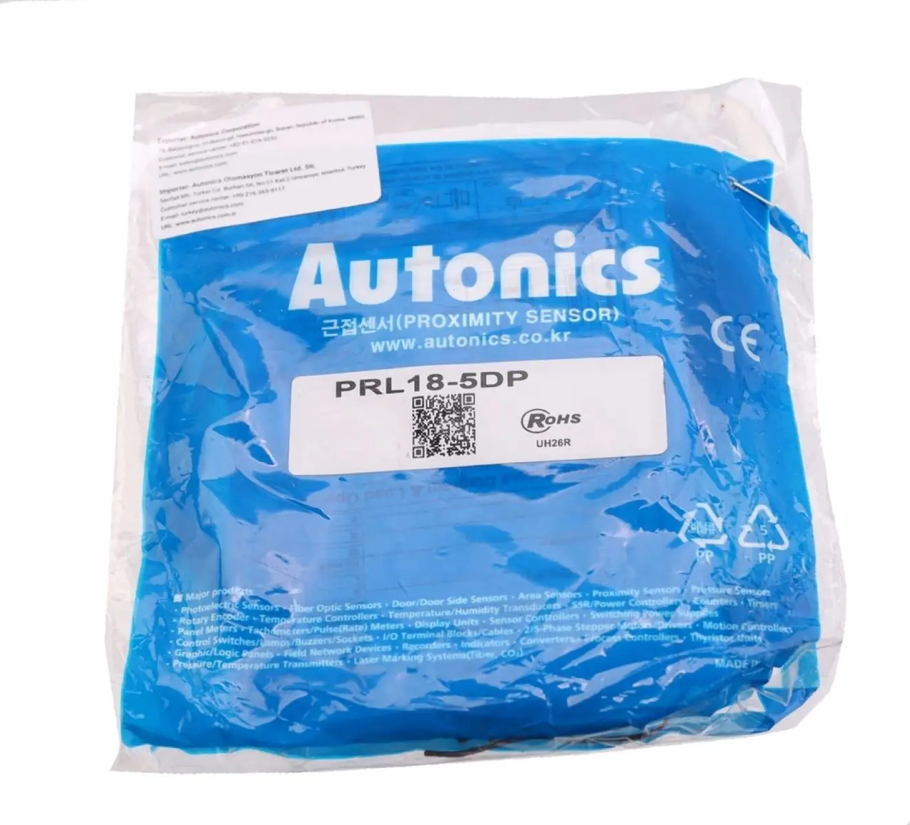 PRL18-5DP - Cylindrical Inductive Proximity Sensors