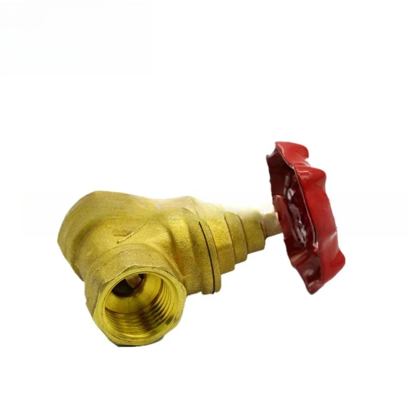 Z15 gate valve thickened 4 points 6 points brass thread table front main water pipe manual valve switch