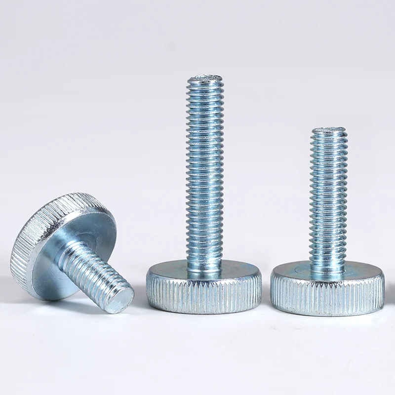 Hand screw GB835 flat head klangle large round head bolt hand adjusting screw advertising screw bolt M3 M4 M5 M6 M8 M10