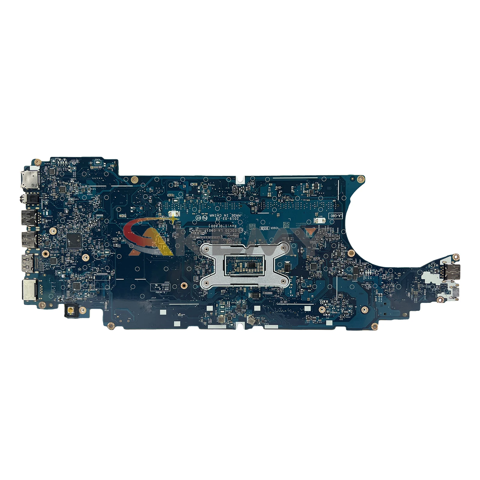Per DELL Latitude 5500 Mainboard CN-0J16NW 0J16NW 09T2PH LA-G901P UMA SRF9Z i5-8365U EDC50 Scheda Madre Del Computer Portatile Testato