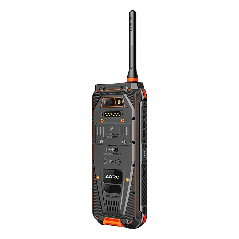 

Hot Sale DMR Radio Walkie Talkie Phone With Sim Card Aoro M5-5G ATEX Explosion Proof Phone