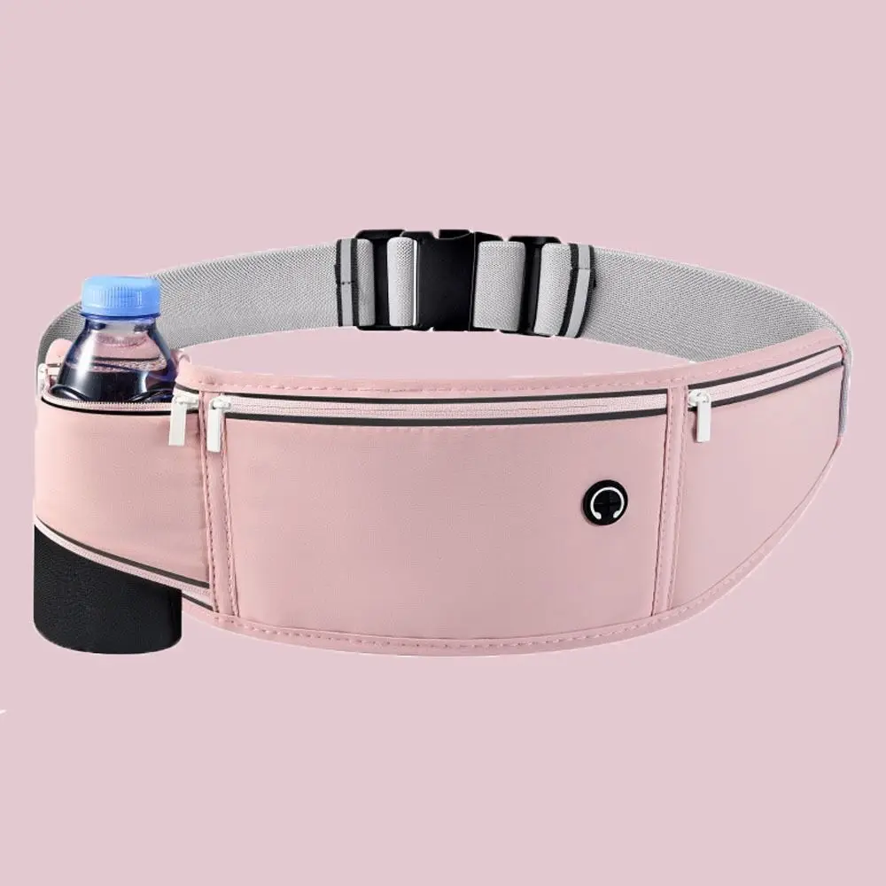 

С сумкой для бутылки, поясные сумки для бега, легкая водонепроницаемая сумка для марафонского бега, многофункциональная спортивная сумка для телефона