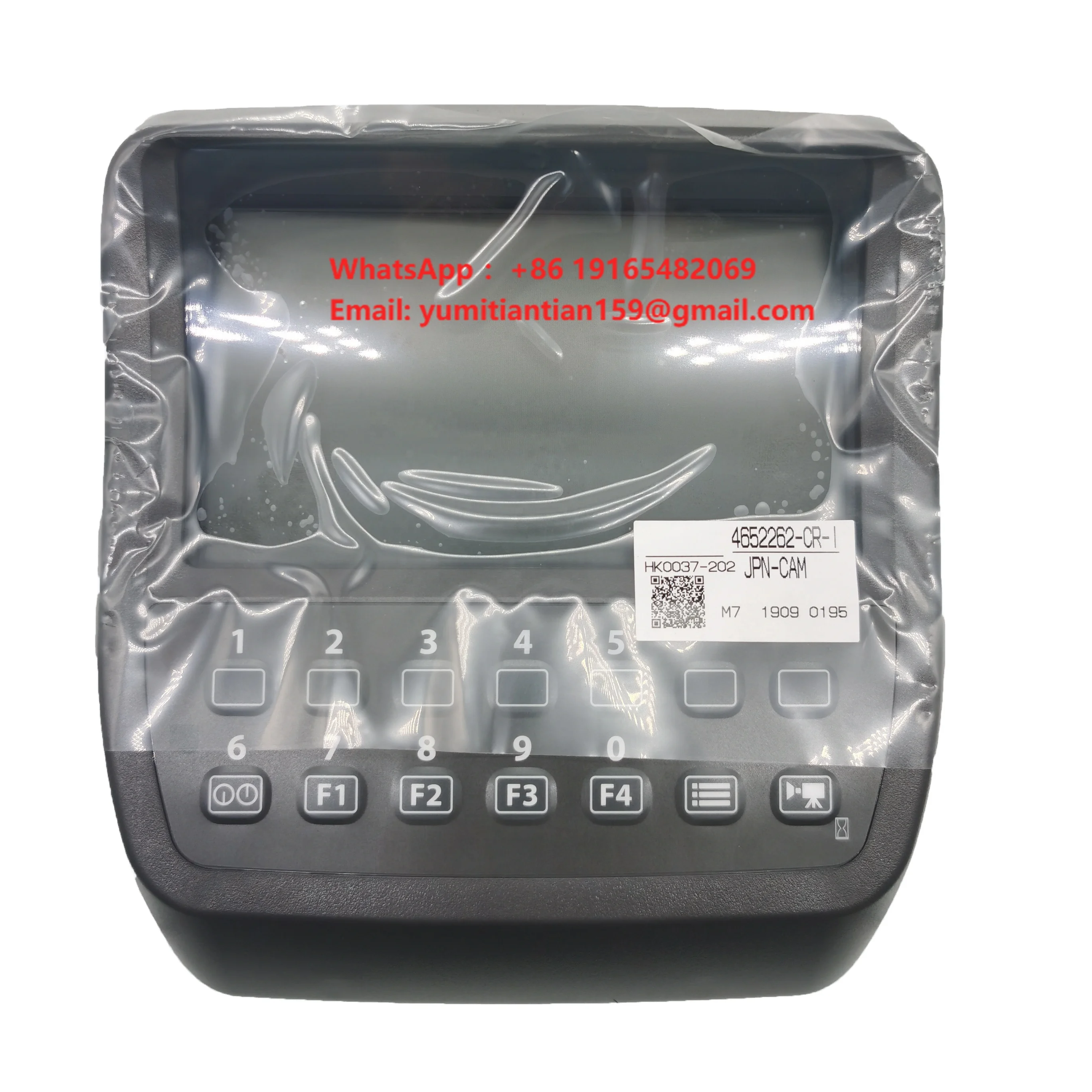 Original Electric Parts Excavator Instrument Panel Monitor 4652262 4631127 for ZX200-3 ZX330-3 ZX470-3