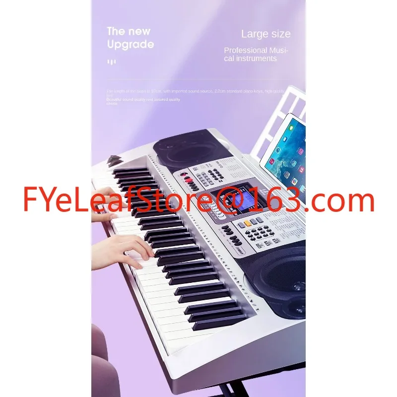 Synthesizer Electronic Piano Digital Intelligent Professional Adult Teaching Piano 61 Keys Teclado Midi Electronic Organ AA50EO