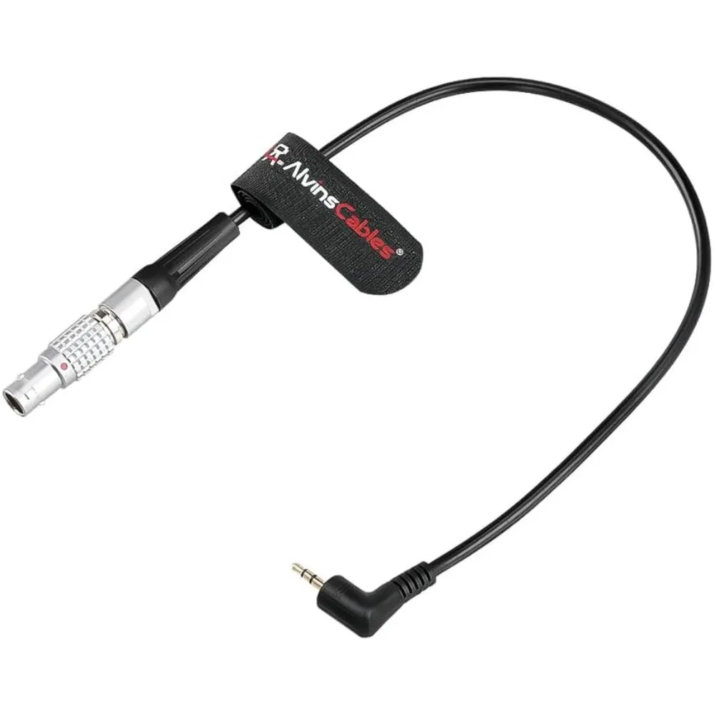 

Alvin's Cables 6 Pin to 2.5mm LANC Run Stop Cable for Teradek RT MDR.X MDR.S, for Sony FS5 FS7 FX6 FX9, for Canon C300 C500 40CM