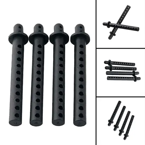 RC 자동차 쉘 컬럼 마운트 바디 포스트 홀더, HSP 94170 RC 바디 포스트 세트, 원격 제어 자동차 버기 트럭 정품 부품, 4 개