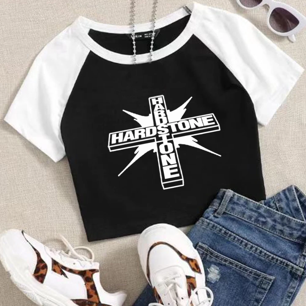 Don Toliver Hardstone Psycho 2024 Crop Tops T-Shirt Super-short Regular Girls Music Fans Gift O-Neck Short Sleeves Fashion