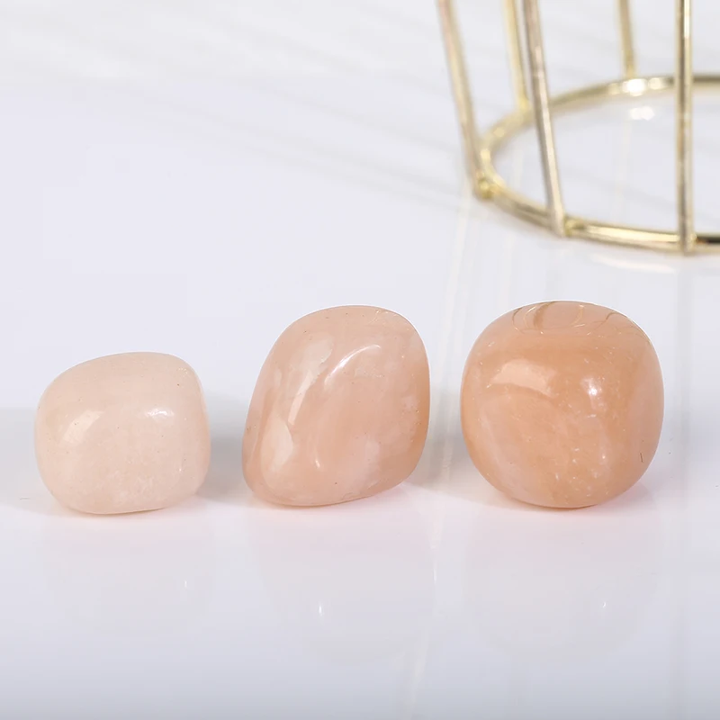 أحجار كريمة أفنتورين وردية طبيعية ، صخور معدنية ، عينة حصى ، شفاء كريستال ، كوارتز ريكي ، ديكور منزلي