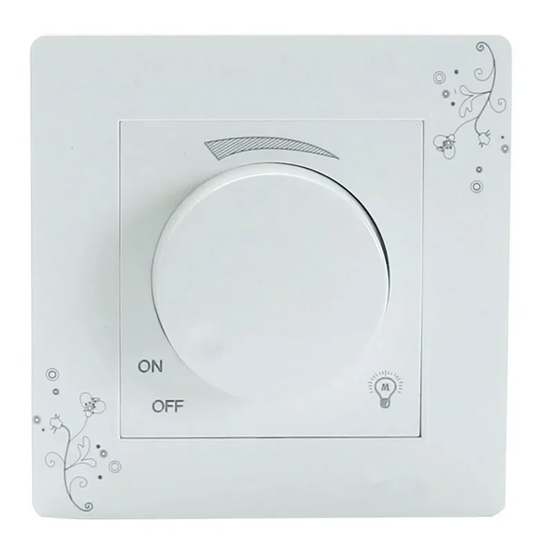 Light Dimmer Switch Adjustable Brightness Controller Light Luminosity Wall Switch Panel AC 110-250V Support Droshipping