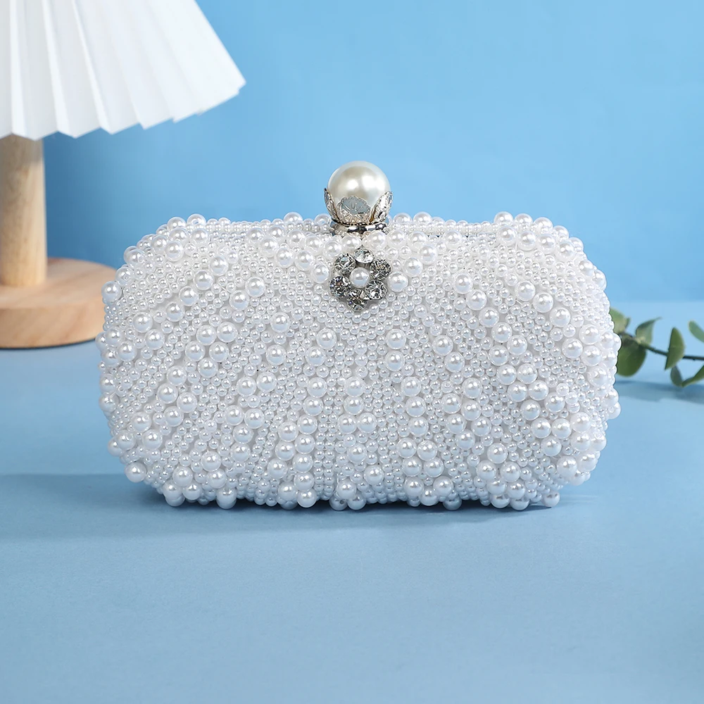 Nieuwe vintage parel avondtasj - Evening Bag Beaded recensie en prijs