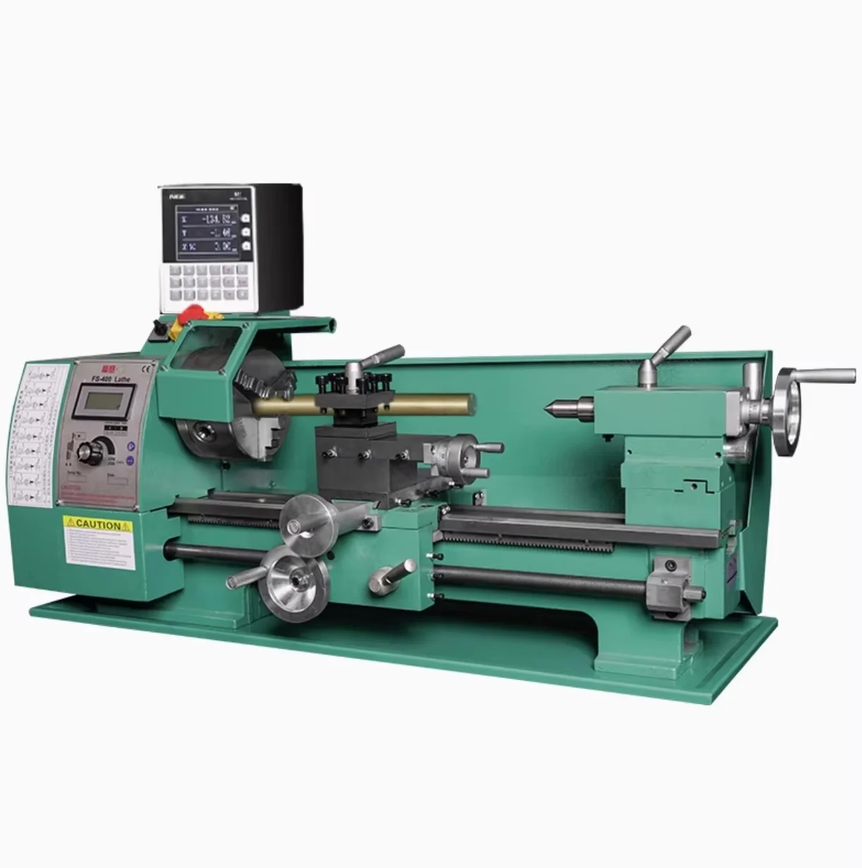 High-precision accessories metal processing machine, Digital display Lathe, woodworking Buddha bead machine