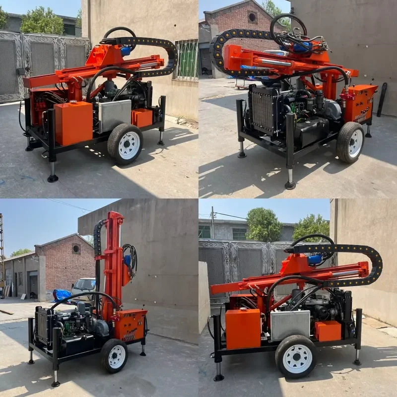 2026 CE 100m 150m 200m 300m Depth Water Well Drilling Rig Suitable for Agricultural Irrigation System